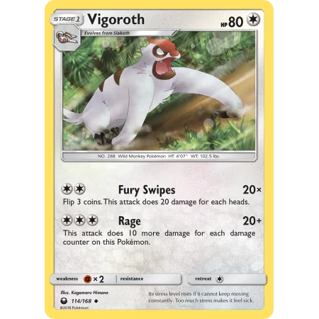 Vigoroth (Reverse Holo)