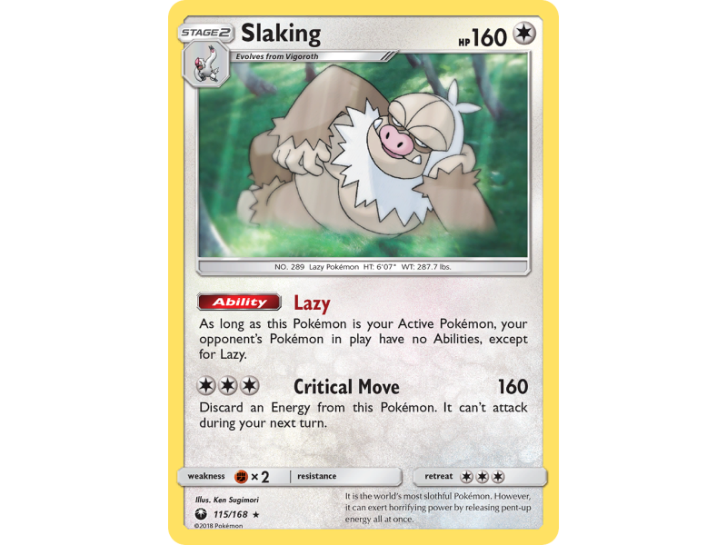 Slaking (Reverse Holo)