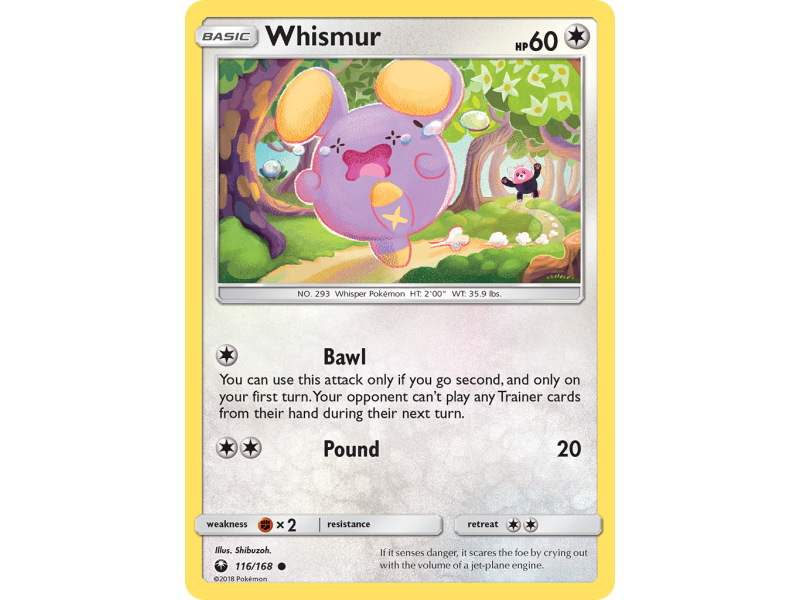 Whismur (Reverse Holo)