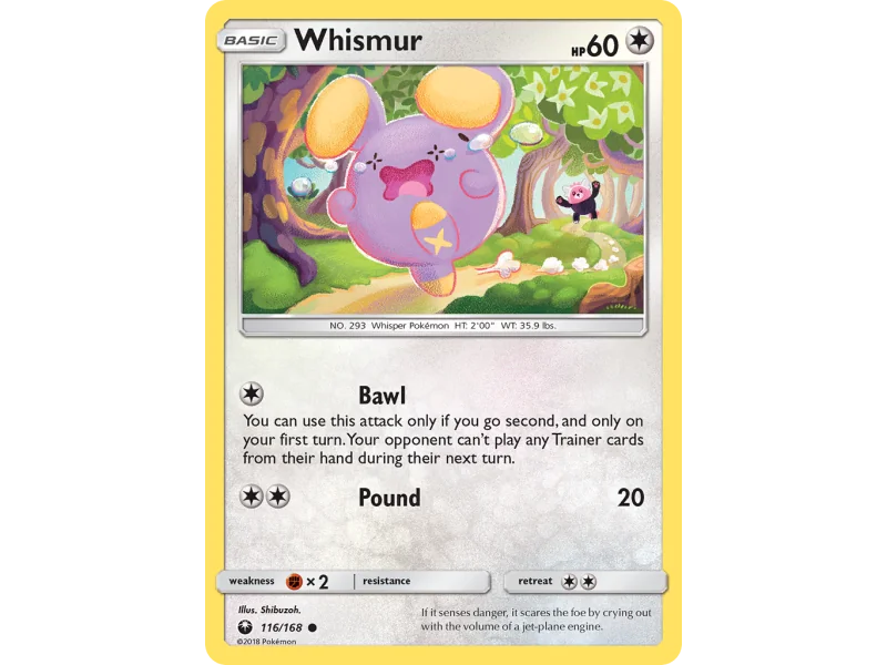 Whismur (Reverse Holo)