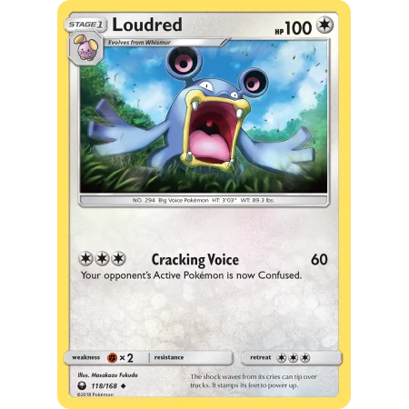 Loudred (Reverse Holo)