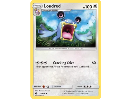 Loudred (Reverse Holo)