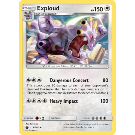Exploud (Reverse Holo)