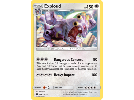 Exploud (Reverse Holo)