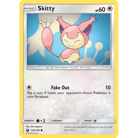 Skitty (Reverse Holo)