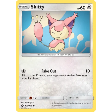 Skitty (Reverse Holo)