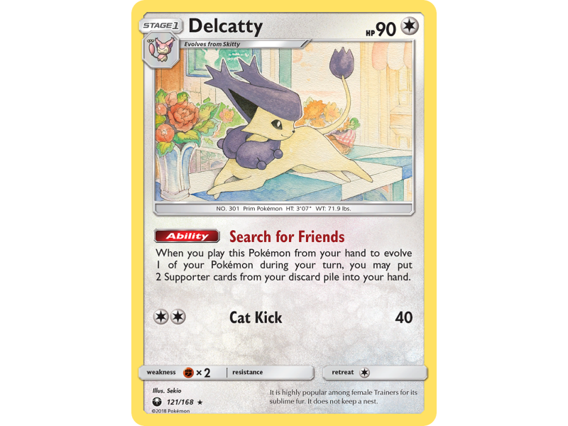 Delcatty (Reverse Holo)