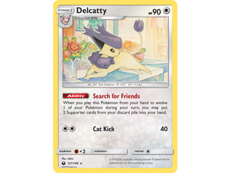 Delcatty (Reverse Holo)