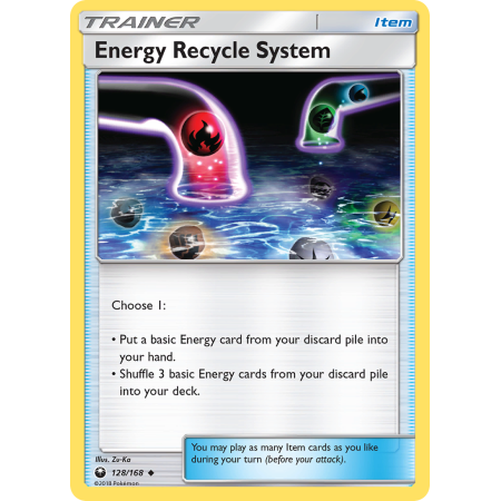 Energy Recycle System (Reverse Holo)