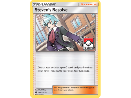 Steven's Resolve (Reverse Holo)