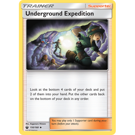 Underground Expedition (Reverse Holo)