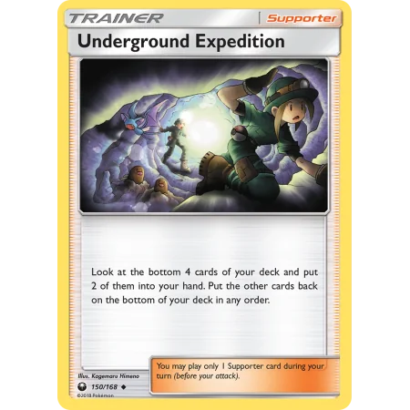 Underground Expedition (Reverse Holo)