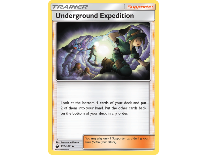 Underground Expedition (Reverse Holo)