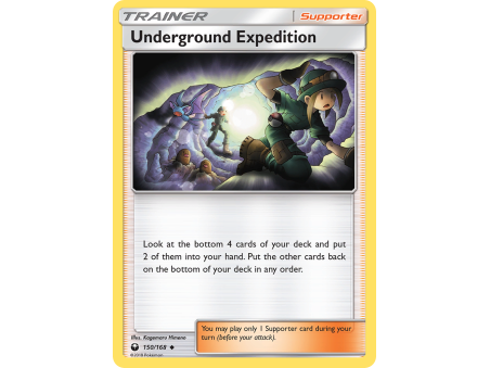 Underground Expedition (Reverse Holo)