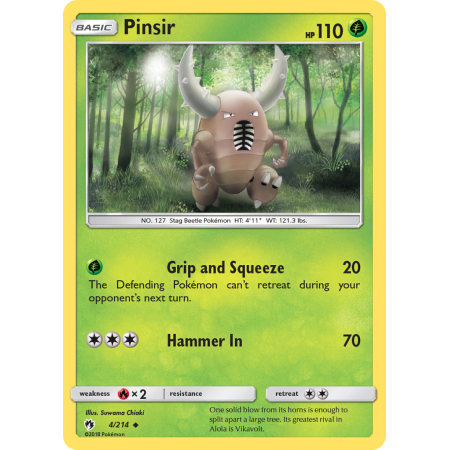 Pinsir (Reverse Holo)