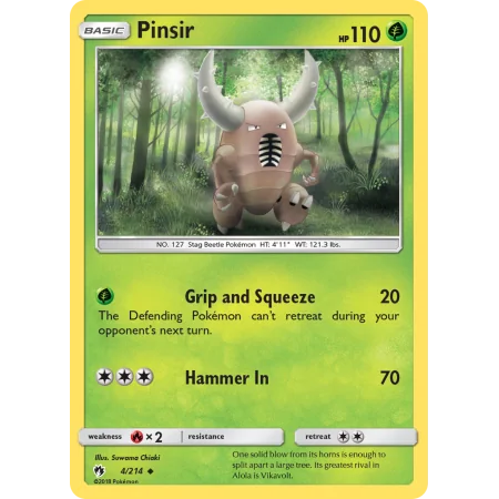 Pinsir (Reverse Holo)