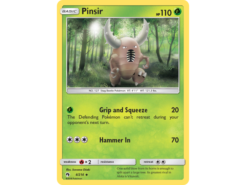 Pinsir (Reverse Holo)