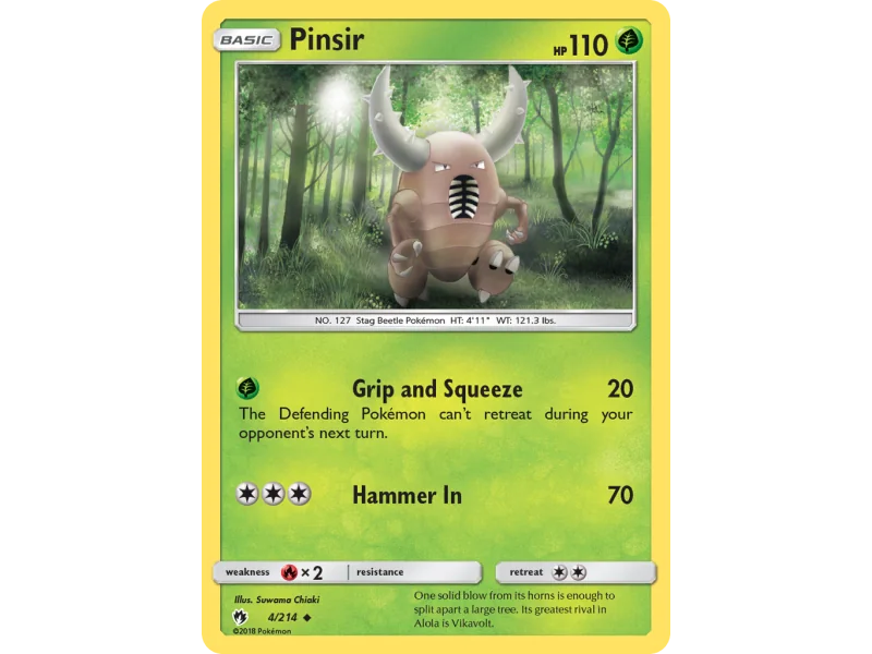 Pinsir (Reverse Holo)