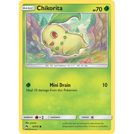Chikorita (Reverse Holo)