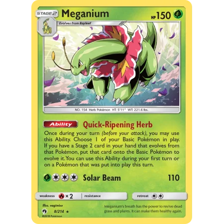 Meganium (Reverse Holo)