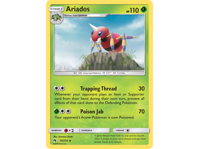 Ariados (Reverse Holo)