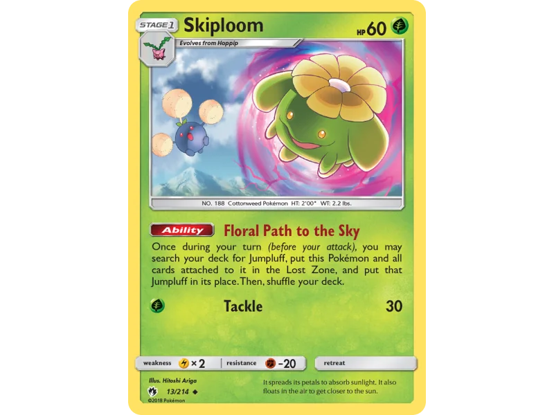 Skiploom (Reverse Holo)