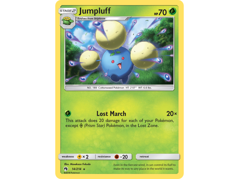 Jumpluff (Reverse Holo)