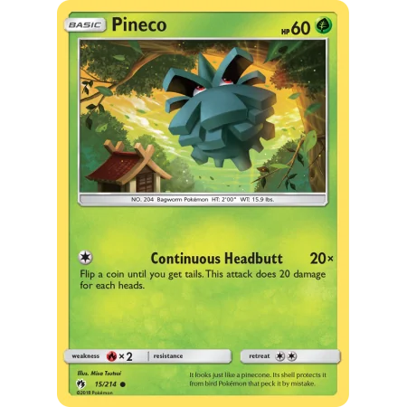 Pineco (Reverse Holo)
