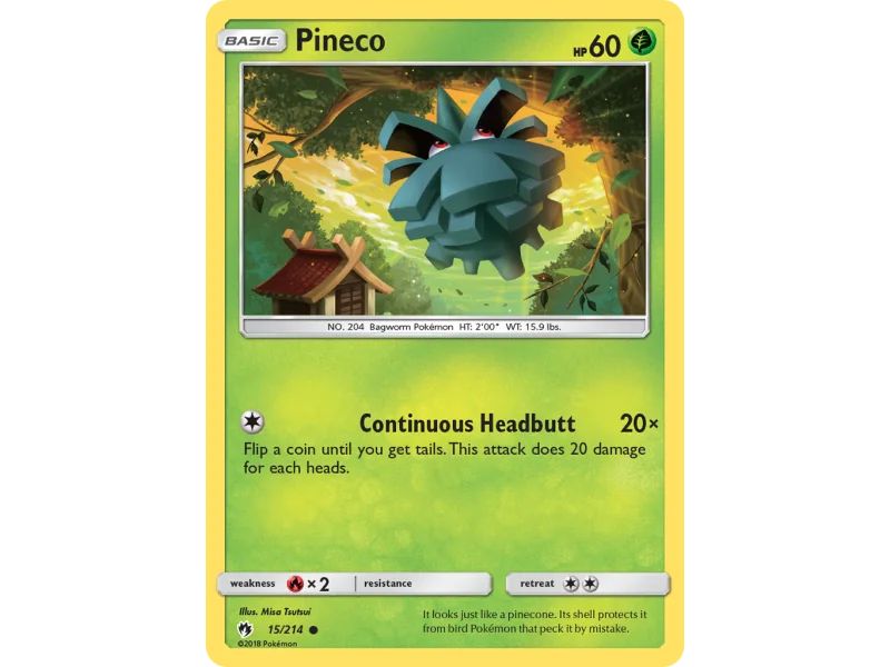 Pineco (Reverse Holo)