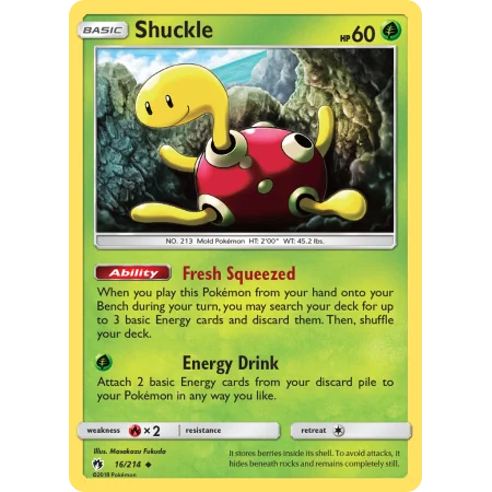 Shuckle (Reverse Holo)