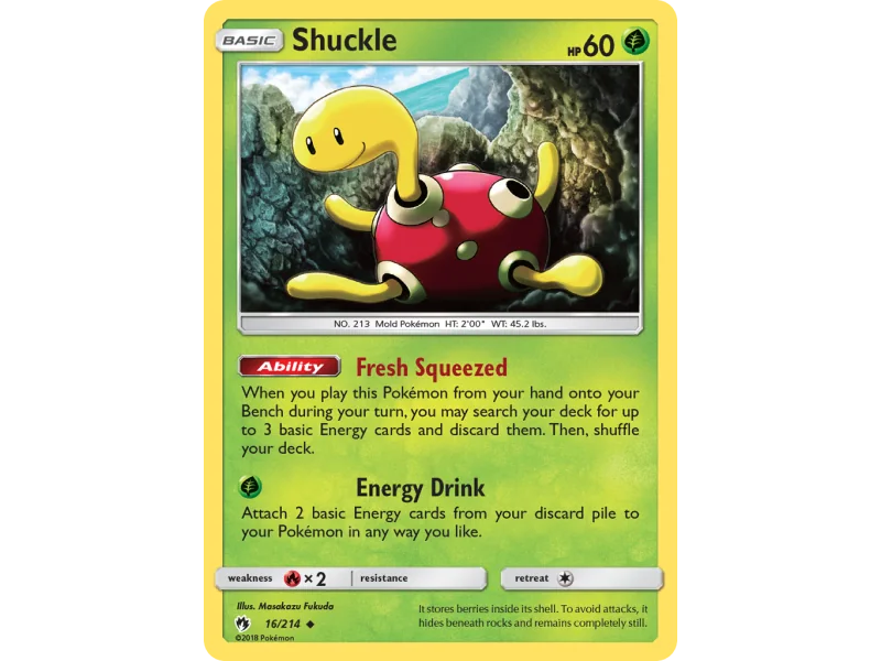 Shuckle (Reverse Holo)