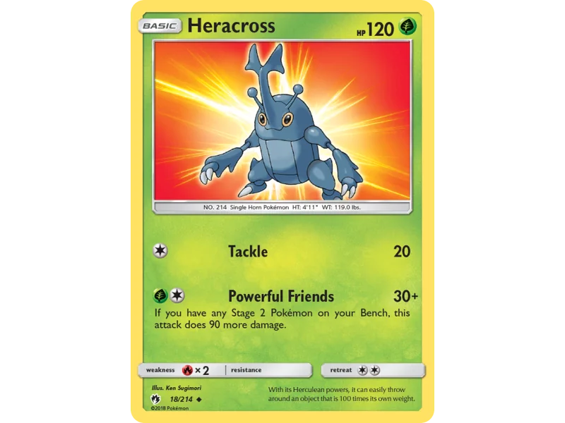 Heracross (Reverse Holo)