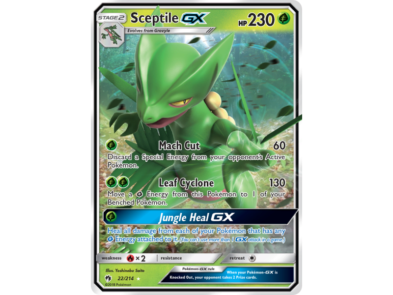 Sceptile-GX (Holo)