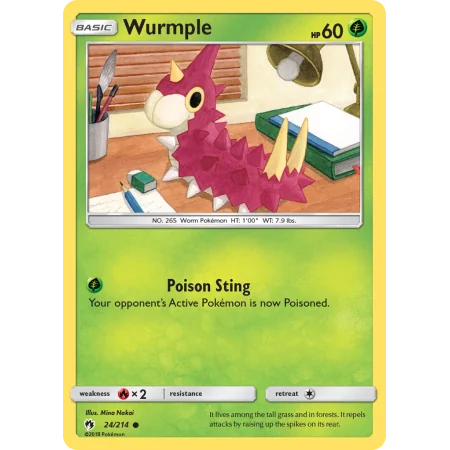 Wurmple (Reverse Holo)