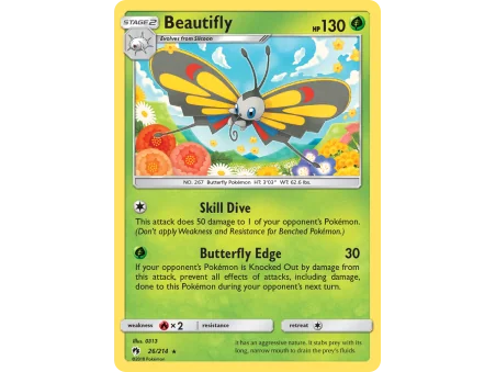 Beautifly (Reverse Holo)