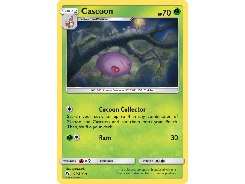 Cascoon (Reverse Holo)