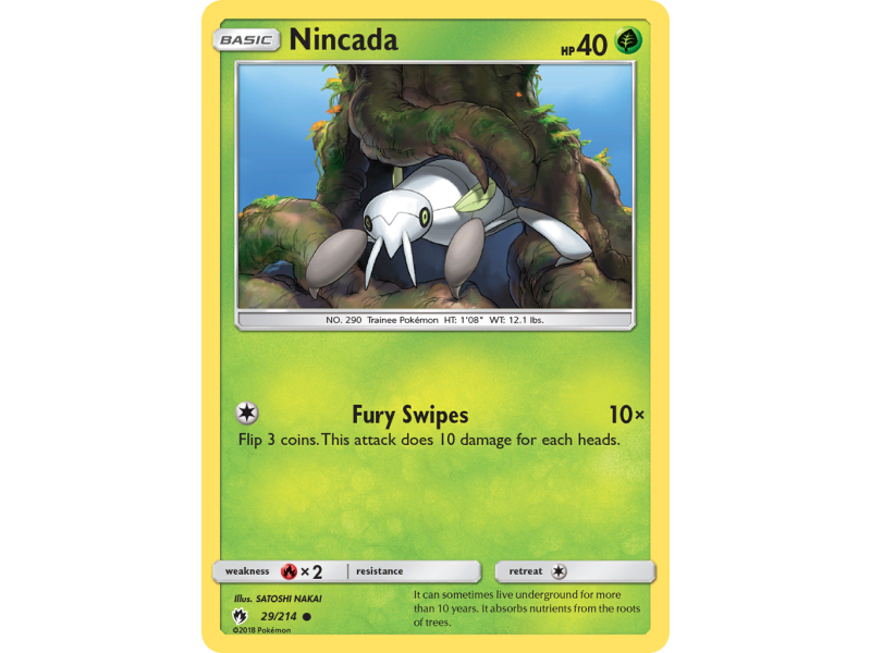 Nincada (Reverse Holo)