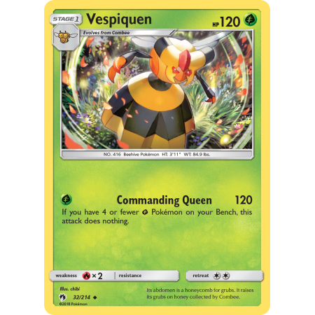Vespiquen (Reverse Holo)