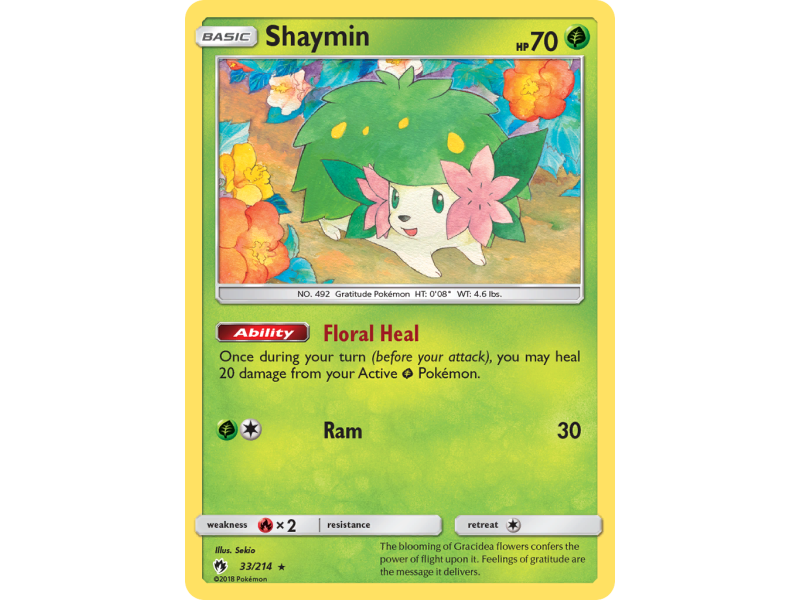 Shaymin (Reverse Holo)