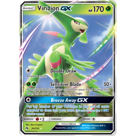 Virizion-GX (Holo)