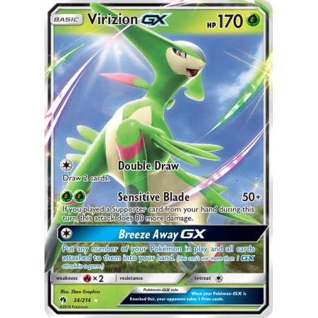 Virizion-GX (Holo)