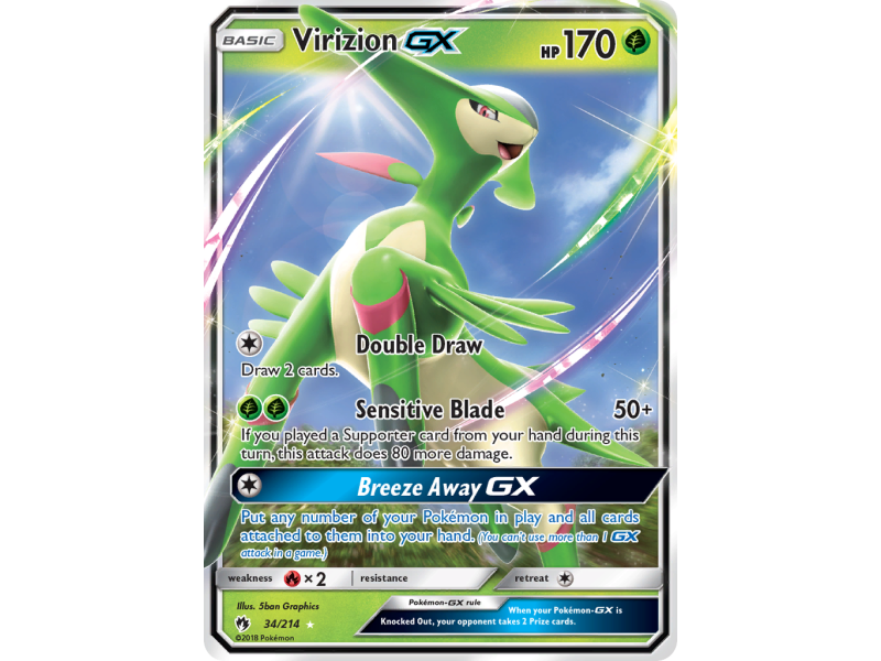 Virizion-GX (Holo)