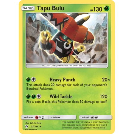 Tapu Bulu (Reverse Holo)