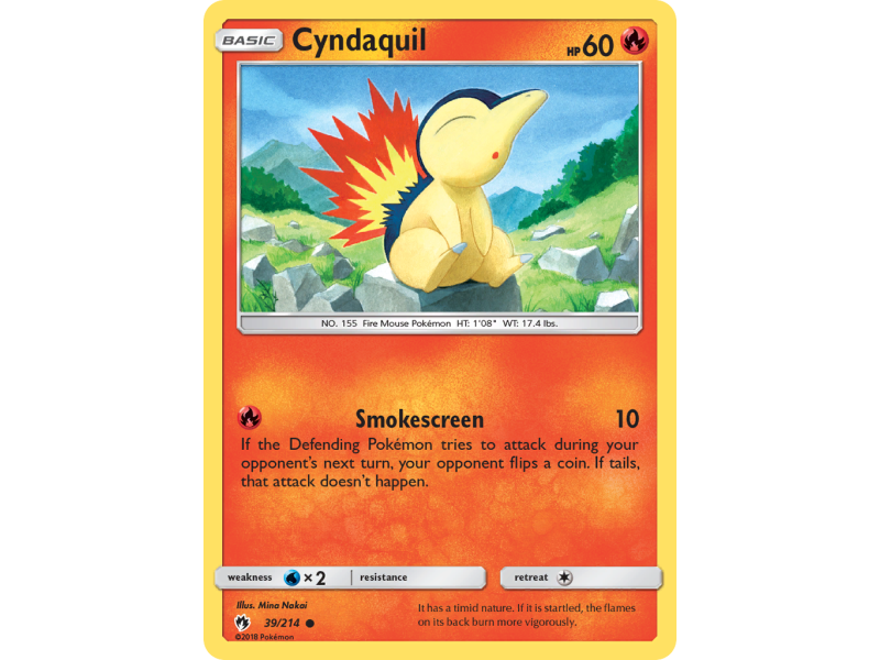 Cyndaquil (Reverse Holo)