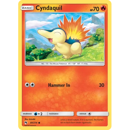 Cyndaquil (Reverse Holo)