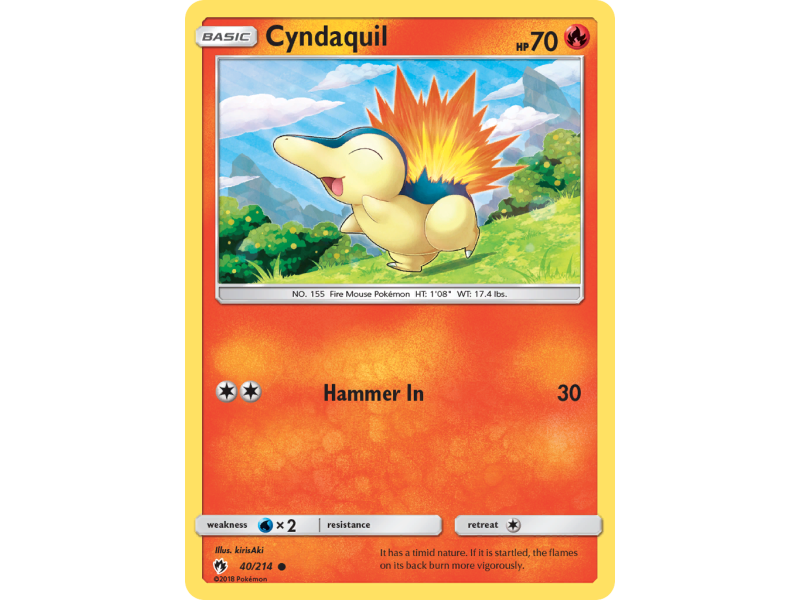 Cyndaquil (Reverse Holo)