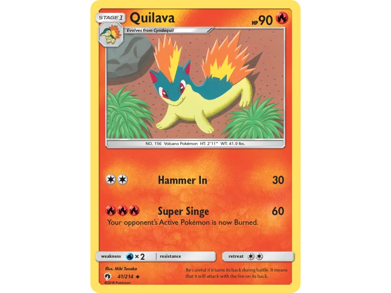 Quilava (Reverse Holo)