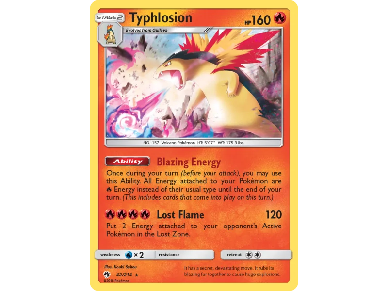 Typhlosion (Reverse Holo)