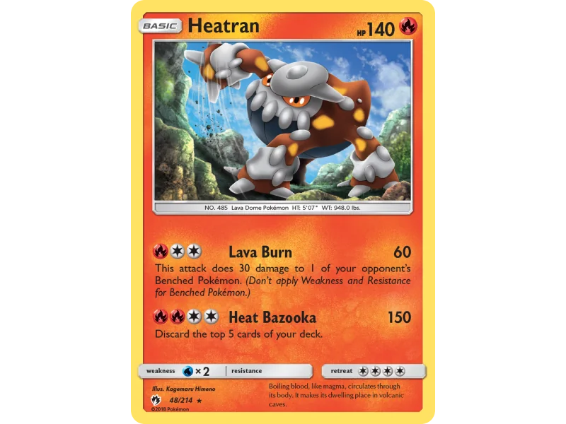 Heatran (Holo)