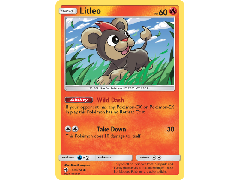Litleo (Reverse Holo)